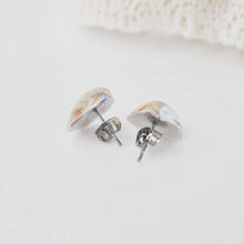 Load image into Gallery viewer, Shell Stud Earrings - Stainless Steel FJD$