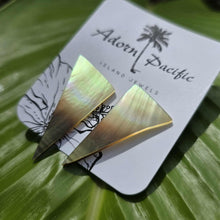 Load image into Gallery viewer, READY TO SHIP Mother of Pearl Stud Earrings - Stainless Steel FJD$