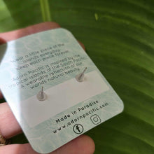 Load image into Gallery viewer, READY TO SHIP Mother of Pearl Stud Earrings - Stainless Steel FJD$