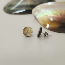 Load image into Gallery viewer, READY TO SHIP Mother of Pearl Stud Earrings - Stainless Steel FJD$