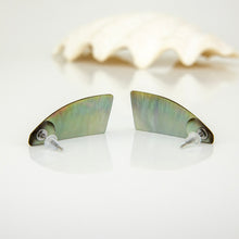 Load image into Gallery viewer, READY TO SHIP Mother of Pearl Stud Earrings - Stainless Steel FJD$