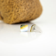 Load image into Gallery viewer, READY TO SHIP Mother of Pearl Stud Earrings - Stainless Steel FJD$