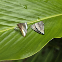 Load image into Gallery viewer, READY TO SHIP Mother of Pearl Stud Earrings - Stainless Steel FJD$