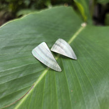 Load image into Gallery viewer, READY TO SHIP Mother of Pearl Stud Earrings - Stainless Steel FJD$