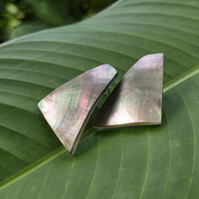 Load image into Gallery viewer, READY TO SHIP Mother of Pearl Stud Earrings - Stainless Steel FJD$