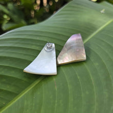 Load image into Gallery viewer, READY TO SHIP Mother of Pearl Stud Earrings - Stainless Steel FJD$