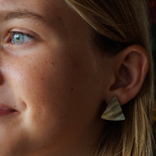 Load image into Gallery viewer, READY TO SHIP Mother of Pearl Stud Earrings - Stainless Steel FJD$