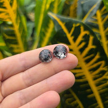 Load image into Gallery viewer, READY TO SHIP Upcycled Plastic Stud Earrings - Stainless Steel FJD$