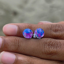 Load image into Gallery viewer, Recycled Ocean Plastic Stud Earring Set - Stainless Steel FJD$
