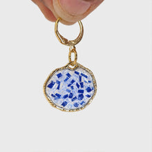 Load image into Gallery viewer, Recycled Ocean Plastic Earrings - Gold Plated Stainless Steel FJD$