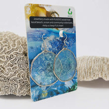 Load image into Gallery viewer, Recycled Ocean Plastic Earrings - Stainless Steel FJD$
