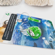 Load image into Gallery viewer, Recycled Ocean Plastic Hoop Earrings - Stainless Steel FJD$