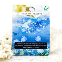 Load image into Gallery viewer, Recycled Ocean Plastic Stud Earring Set - Stainless Steel FJD$