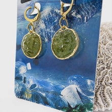 Load image into Gallery viewer, Recycled Ocean Plastic Earrings - Gold Plated Stainless Steel FJD$