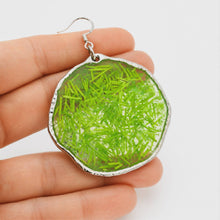Load image into Gallery viewer, Recycled Ocean Plastic Hoop Earrings - Stainless Steel FJD$