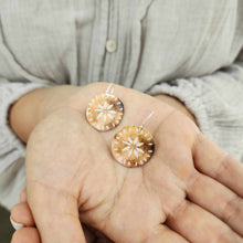 Load image into Gallery viewer, READY TO SHIP Mini Pasifika Resin Earrings - 925 Sterling Silver FJD$