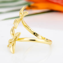 Load image into Gallery viewer, READY TO SHIP Frangipani Bua Ring - 18k Gold Vermeil FJD$