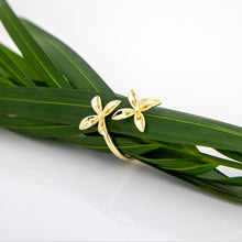 Load image into Gallery viewer, READY TO SHIP Frangipani Bua Ring - 18k Gold Vermeil FJD$