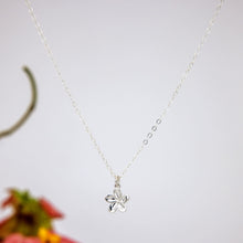 Load image into Gallery viewer, READY TO SHIP Frangipani Charm Necklace in 925 Sterling Silver - FJD$
