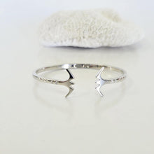 Load image into Gallery viewer, READY TO SHIP Frigate Bird Cuff Bracelet - 925 Sterling Silver FJD$