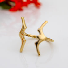Load image into Gallery viewer, READY TO SHIP Frigate Bird Ring - 9k Solid Gold FJD$