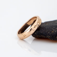 Load image into Gallery viewer, CONTACT US TO RECREATE THIS SOLD OUT STYLE Unisex Free Flow Ring - 14k Solid Rose Gold FJD$