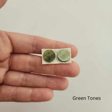 Load image into Gallery viewer, READY TO SHIP Mother of Pearl Stud Earrings - Stainless Steel FJD$