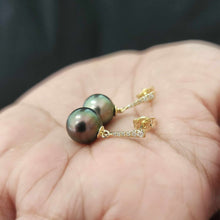 Load image into Gallery viewer, CONTACT US TO RECREATE THIS SOLD OUT STYLE Civa Fiji Graded Pearl Earrings - 14k Solid Gold FJD$