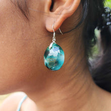 Load image into Gallery viewer, READY TO SHIP Loloma Glass Drop Earrings in 925 Sterling Silver - FJD$