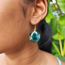 Load image into Gallery viewer, READY TO SHIP Loloma Glass Drop Earrings in 925 Sterling Silver - FJD$