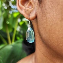 Load image into Gallery viewer, READY TO SHIP Loloma Glass Drop Earrings in 925 Sterling Silver - FJD$