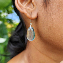 Load image into Gallery viewer, READY TO SHIP Loloma Glass Drop Earrings in 925 Sterling Silver - FJD$