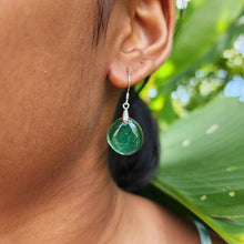 Load image into Gallery viewer, READY TO SHIP Loloma Glass Drop Earrings in 925 Sterling Silver - FJD$