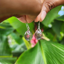 Load image into Gallery viewer, READY TO SHIP Loloma Glass Drop Earrings in 925 Sterling Silver - FJD$