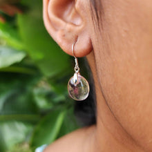 Load image into Gallery viewer, READY TO SHIP Loloma Glass Drop Earrings in 925 Sterling Silver - FJD$