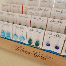 Load image into Gallery viewer, READY TO SHIP Loloma Glass Drop Earrings in 925 Sterling Silver - FJD$