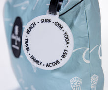 Load image into Gallery viewer, READY TO SHIP "Fiji Ocean" Medium Water-Resistant Pouch with removable Straps - FJD$