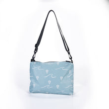 Load image into Gallery viewer, READY TO SHIP "Fiji Ocean" Medium Water-Resistant Pouch with removable Straps - FJD$