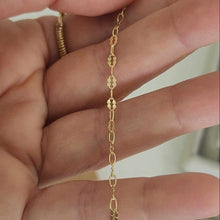 Load image into Gallery viewer, READY TO SHIP Fancy Fine Chain - 14k Gold Fill FJD$