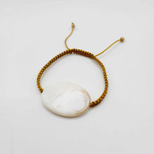 Load image into Gallery viewer, READY TO SHIP Unisex Mother of Pearl Nylon Bracelet - FJD$