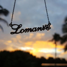 Load image into Gallery viewer, Custom Name Necklace - Gold Waterproof Stainless Steel FJD$