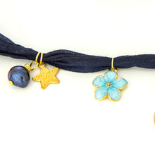 Load image into Gallery viewer, READY TO SHIP Charm Necklace - Fabric FJD$