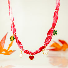 Load image into Gallery viewer, READY TO SHIP Charm Necklace - Fabric FJD$