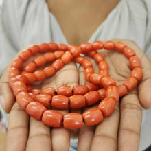 Load image into Gallery viewer, READY TO SHIP Coral Bead Necklace - 14k Gold Fill FJD$