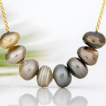 Load image into Gallery viewer, READY TO SHIP Civa Fiji Keshi Pearl Necklace - 14k Gold Fill FJD$