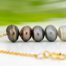 Load image into Gallery viewer, READY TO SHIP Civa Fiji Keshi Pearl Necklace - 14k Gold Fill FJD$