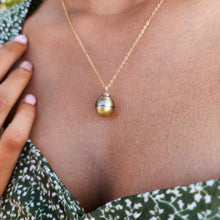 Load image into Gallery viewer, READY TO SHIP Civa Fiji Saltwater Pearl Necklace - 14k Gold Fill FJD$