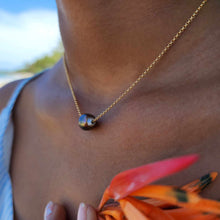 Load image into Gallery viewer, READY TO SHIP Civa Fiji Saltwater Pearl Necklace - 14k Gold Fill FJD$