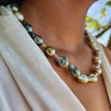 Load image into Gallery viewer, CONTACT US TO RECREATE THIS SOLD OUT STYLE Civa Fiji Pearl Necklace Strand - 14k Gold Fill FJD$