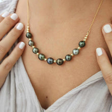 Load image into Gallery viewer, READY TO SHIP Civa Fiji Saltwater Pearl Necklace - 14k Gold Fill FJD$